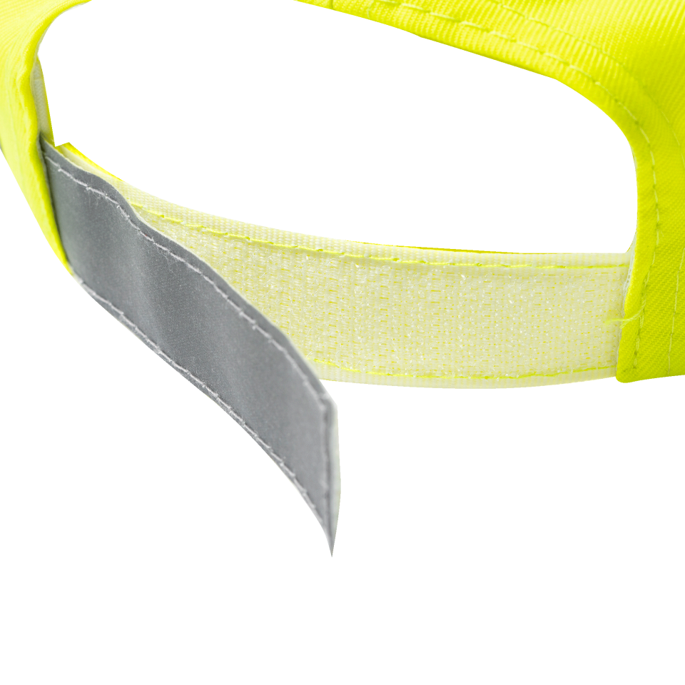 Gorra de 5 paneles con detalles reflectantes BALDER personalizada