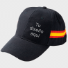 Gorra 5 paneles con diseño bandera IBERIS personalizada