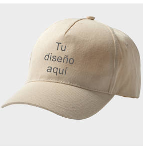 Gorra de algodón orgánico TARVOS personalizada
