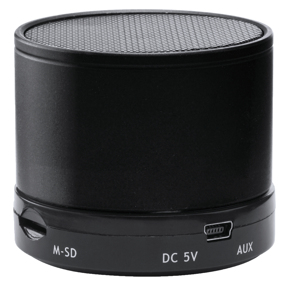 Altavoz con cuerpo metálico CORUS personalizado