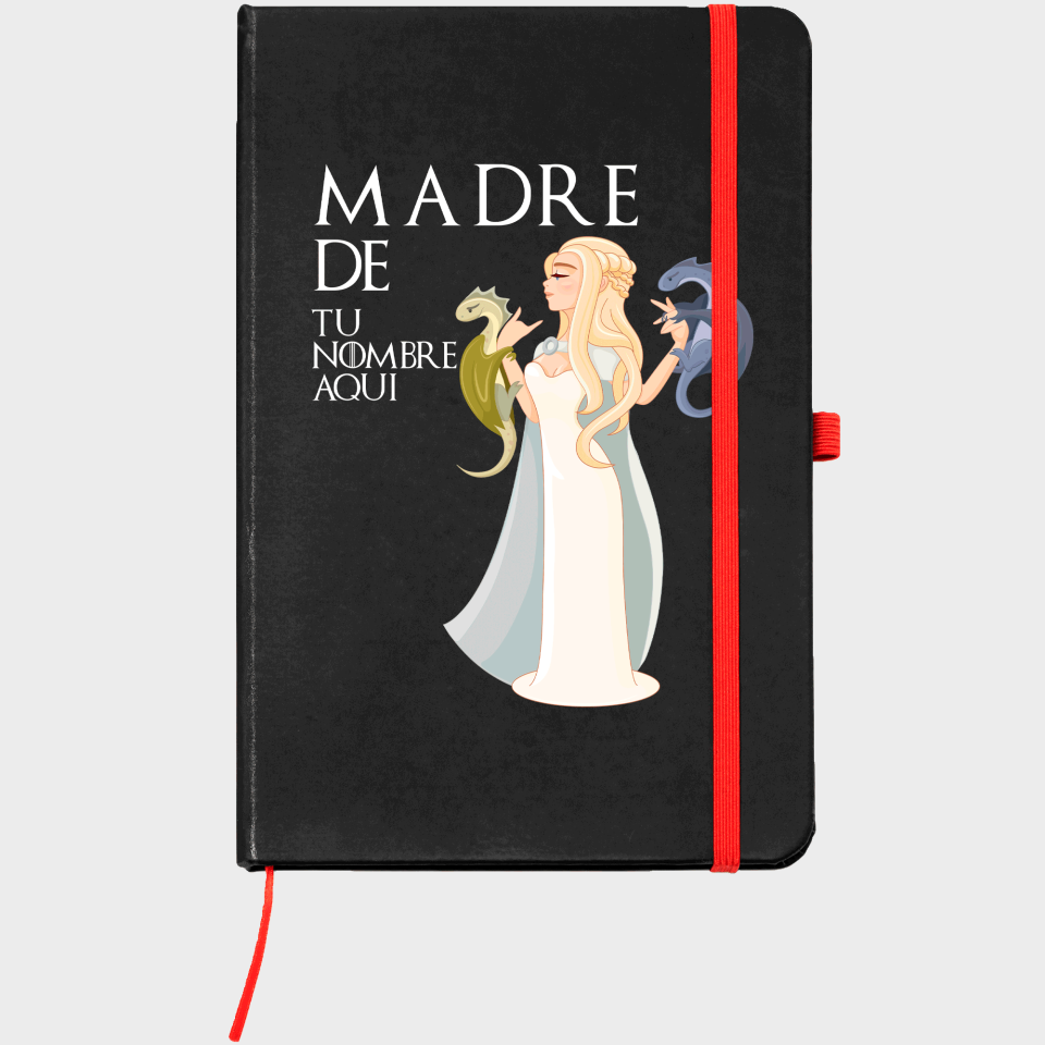 Bloc de notas A5 para el día de la madre diseño Madre