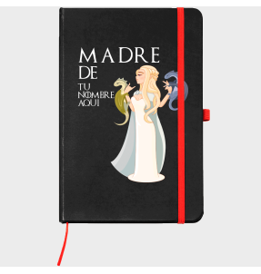 Bloc de notas A5 para el día de la madre diseño Madre