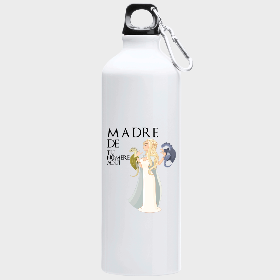 Bidón de aluminio para el día de la madre diseño Madre