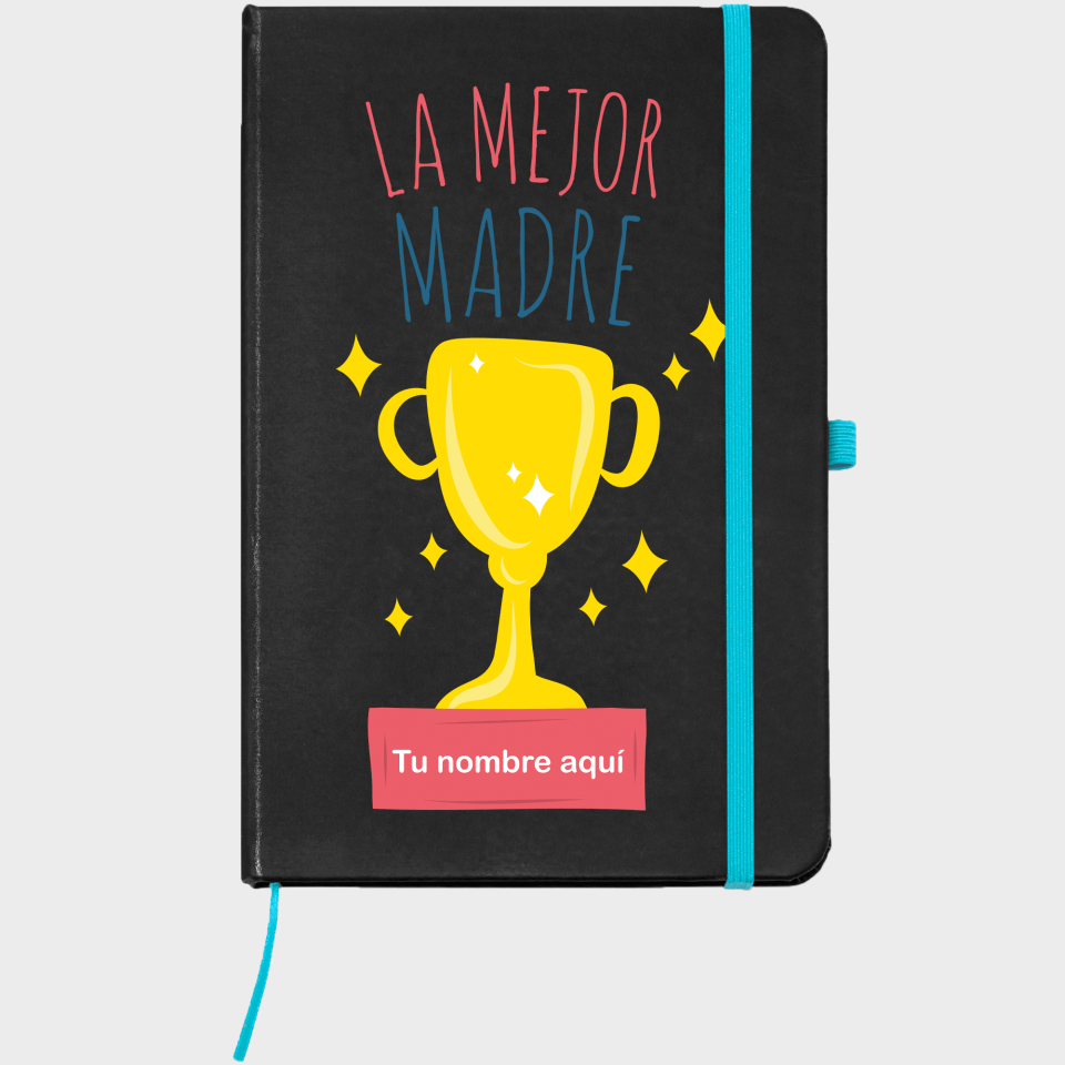 Bloc de notas A5 para el día de la madre diseño Premio