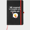 Bloc de notas A5 para el día de la madre diseño Mi mamá mola