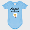 Body bebé para el día de la madre diseño Mi mamá mola