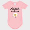 Body bebé para el día de la madre diseño Mi mamá mola