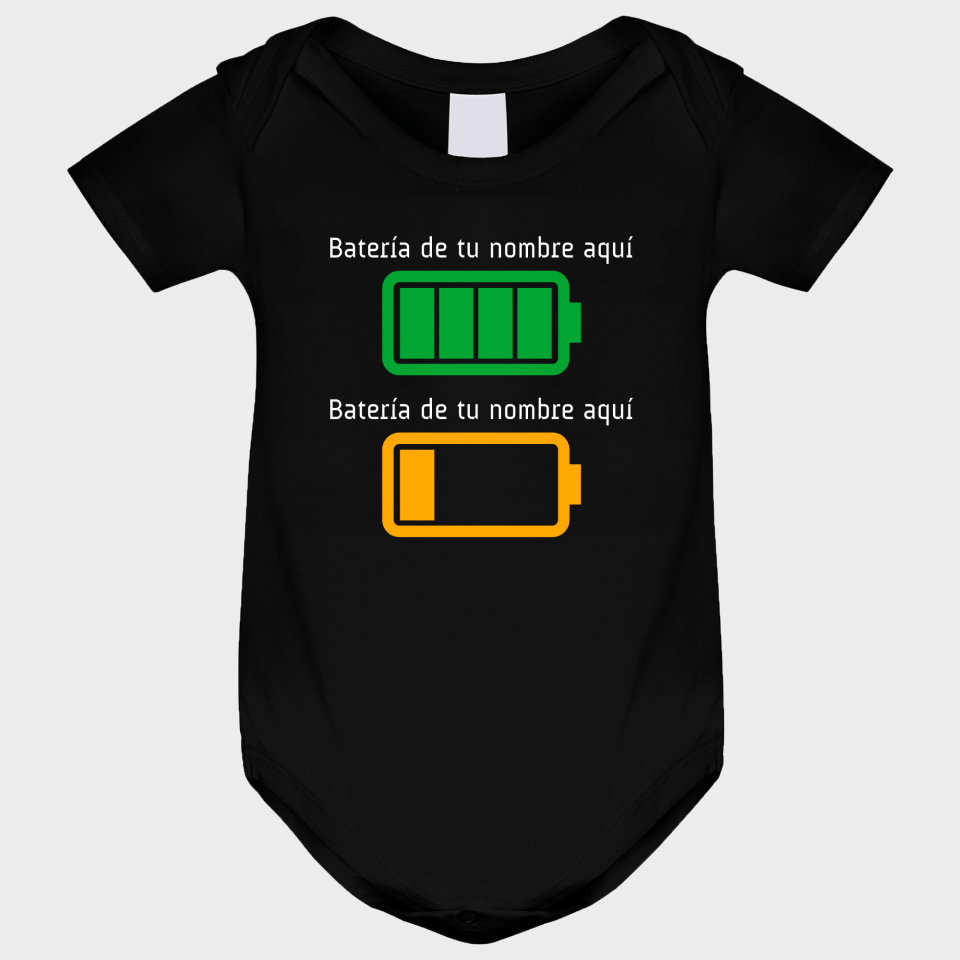 Body bebé para el día de la madre diseño Batería