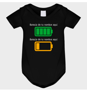 Body bebé para el día de la madre diseño Batería