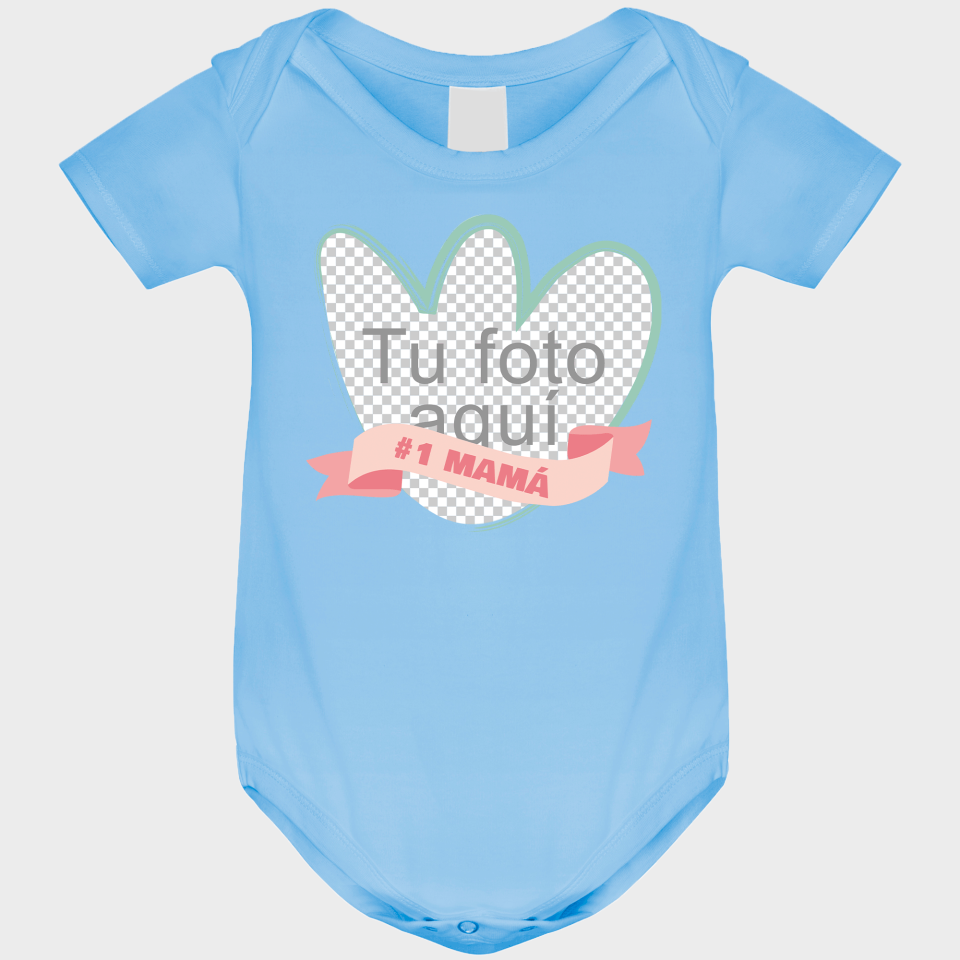 Body bebé para el día de la madre diseño Mamá número uno