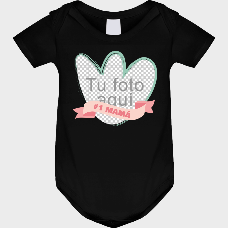 Body bebé para el día de la madre diseño Mamá número uno
