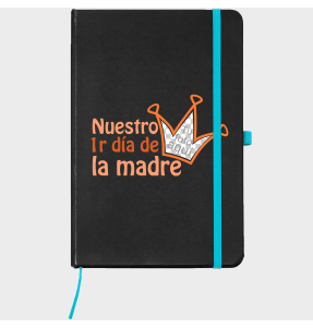 Bloc de notas A5 para el día de la madre diseño Primer día