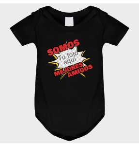 Body bebé para el día de la madre diseño Mejores amigos