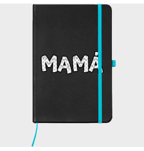 Bloc de notas A5 para el día de la madre diseño Mamá