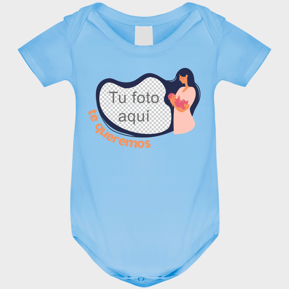 Body bebé para el día de la madre diseño Madre con bebé