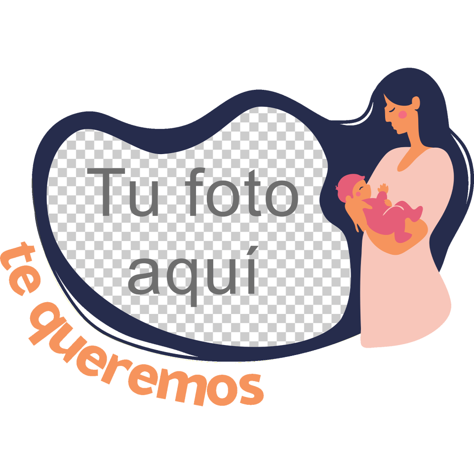 Body bebé para el día de la madre diseño Madre con bebé