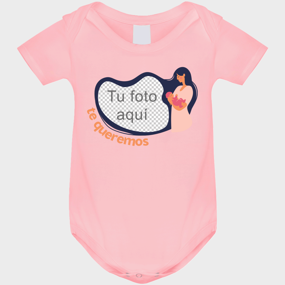 Body bebé para el día de la madre diseño Madre con bebé