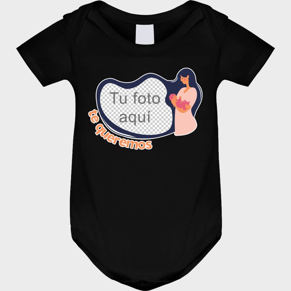 Body bebé para el día de la madre diseño Madre con bebé