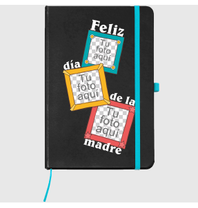 Bloc de notas A5 para el día de la madre diseño Marco
