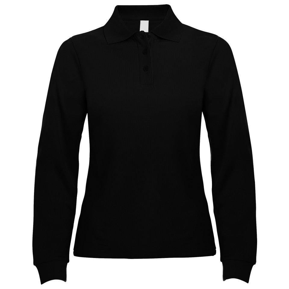 Polo mujer manga larga premium personalizado