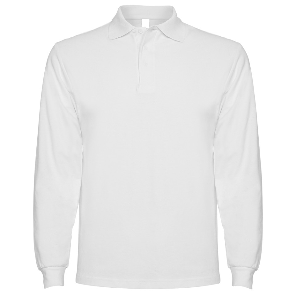 Polo manga larga premium personalizado