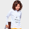 Polo niño manga larga premium personalizado