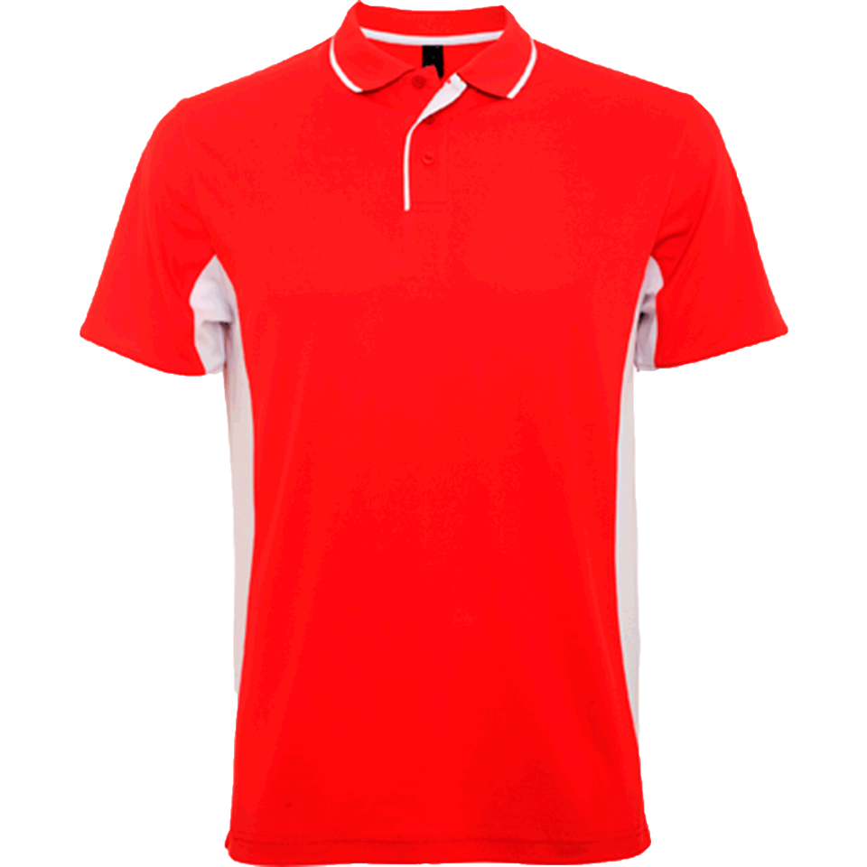 Polo técnico bicolor Montmelo personalizado