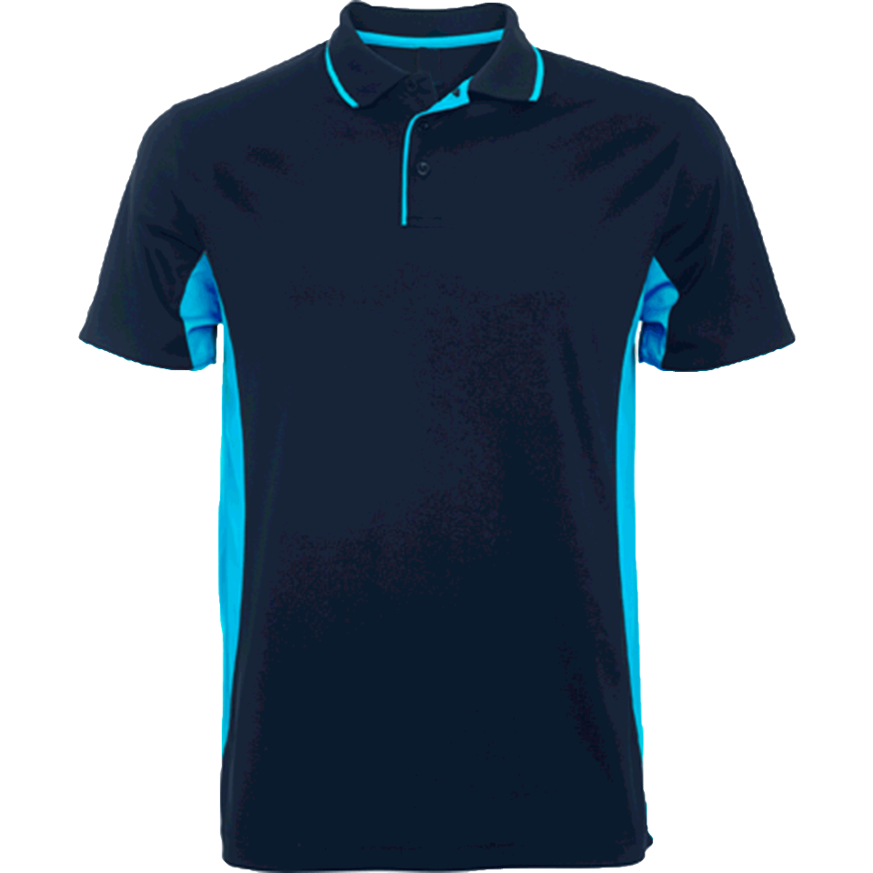 Polo técnico bicolor Montmelo personalizado