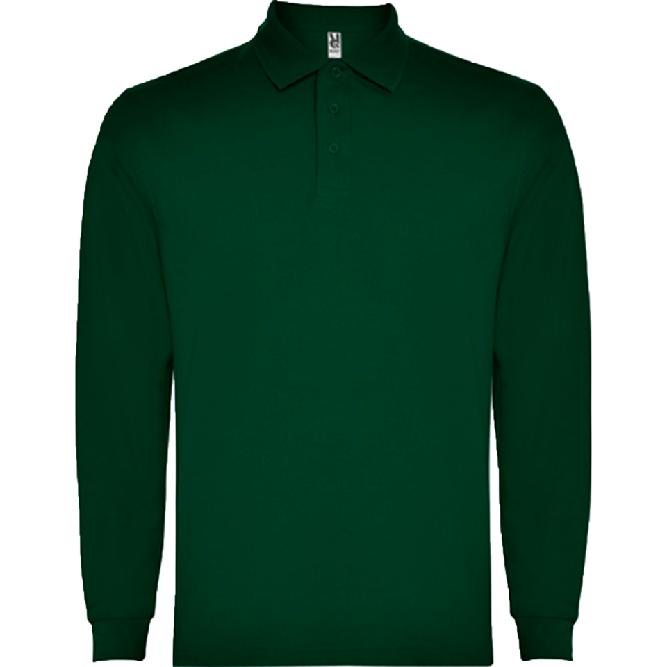 Polo para Hombre Manga larga Poliéster