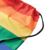 Mochila de cuerdas Rainbow personalizada