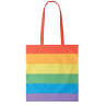 Bolsa de tela Rainbow personalizada