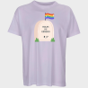 Camiseta oversize hombre para el orgullo LGBTIQA+ diseño Roles