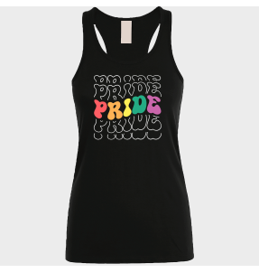 Camiseta de tirantes mujer para el orgullo LGBTIQA+ diseño Pride