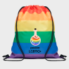 Mochila de cuerdas para el orgullo LGBTIQA+ diseño Poción