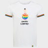 Camiseta rainbow hombre para el orgullo LGBTIQA+ diseño Poción