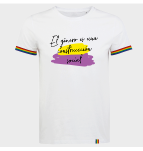 Camiseta rainbow hombre para el orgullo LGBTIQA+ diseño Género