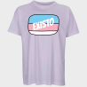 Camiseta oversize hombre para el orgullo LGBTIQA+ diseño Existo