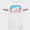 Camiseta rainbow hombre para el orgullo LGBTIQA+ diseño Existo
