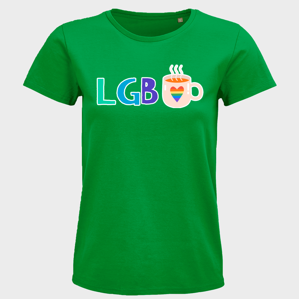Camiseta mujer para el orgullo LGBTIQA+ diseño Té