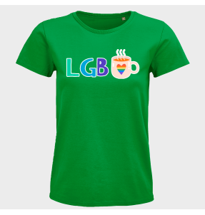 Camiseta mujer para el orgullo LGBTIQA+ diseño Té