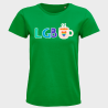 Camiseta mujer para el orgullo LGBTIQA+ diseño Té