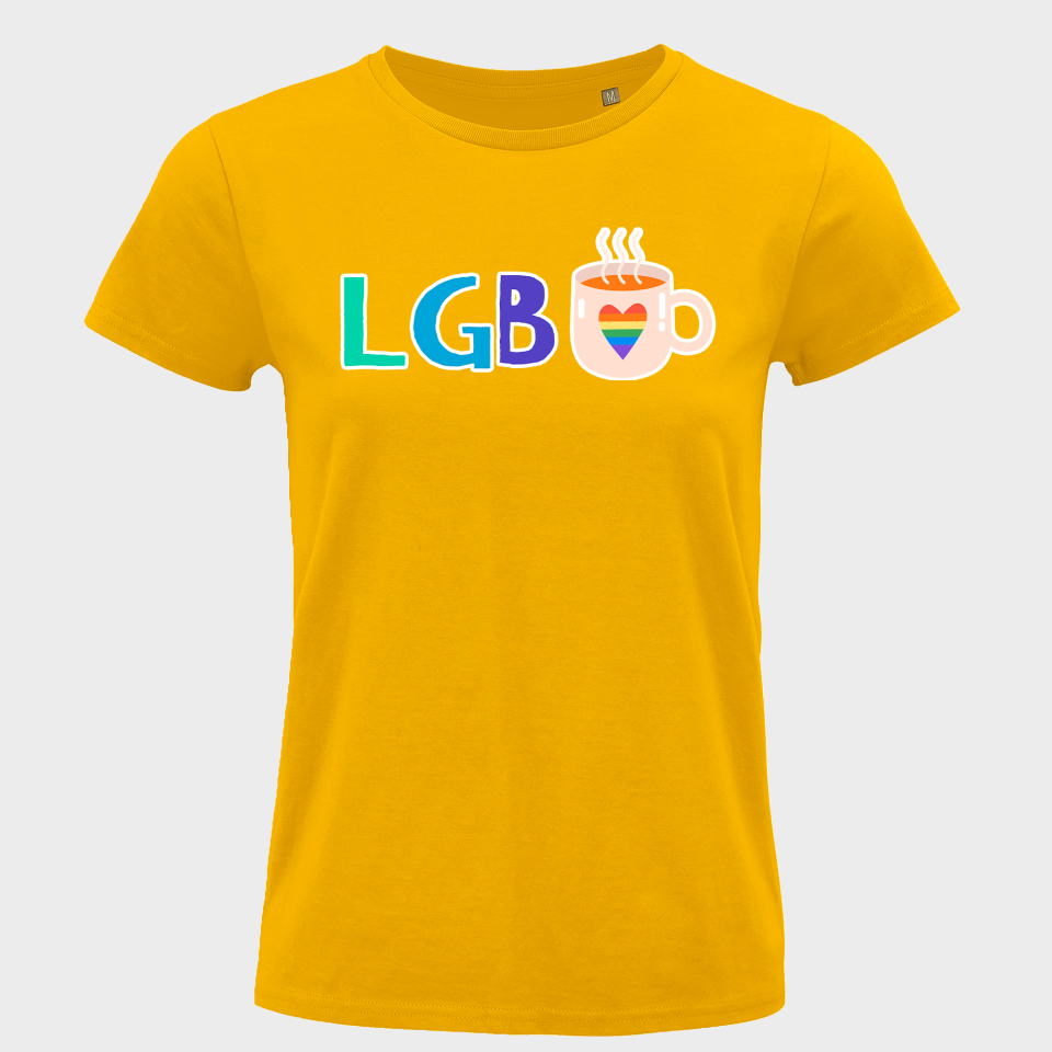 Camiseta mujer para el orgullo LGBTIQA+ diseño Té