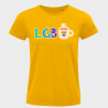 Camiseta mujer para el orgullo LGBTIQA+ diseño Té