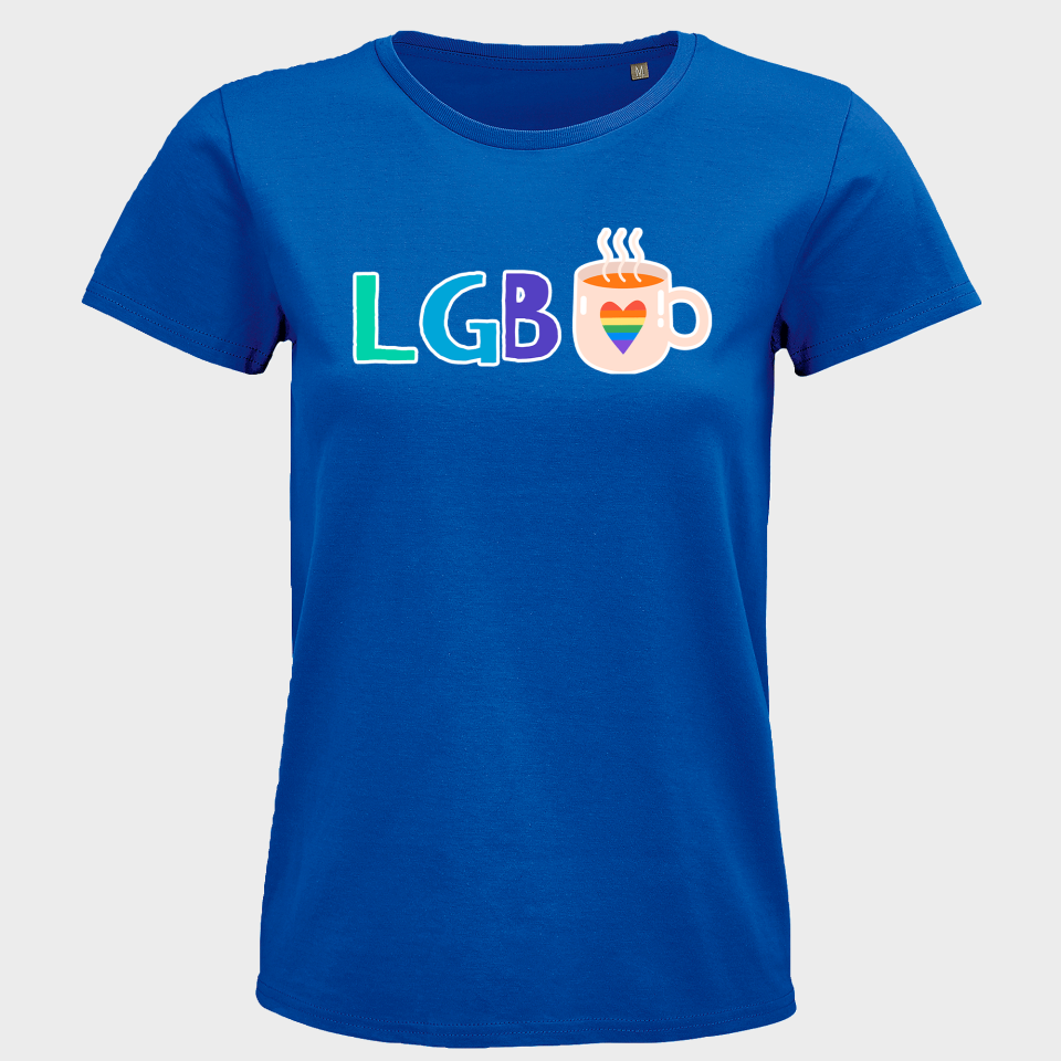 Camiseta mujer para el orgullo LGBTIQA+ diseño Té
