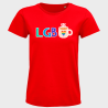 Camiseta mujer para el orgullo LGBTIQA+ diseño Té