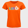 Camiseta mujer para el orgullo LGBTIQA+ diseño Té