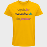 Camiseta hombre para el orgullo LGBTIQA+ diseño Respeta