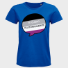 Camiseta mujer para el orgullo LGBTIQA+ diseño Te Quiero Platonicamente
