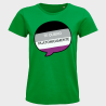 Camiseta mujer para el orgullo LGBTIQA+ diseño Te Quiero Platonicamente
