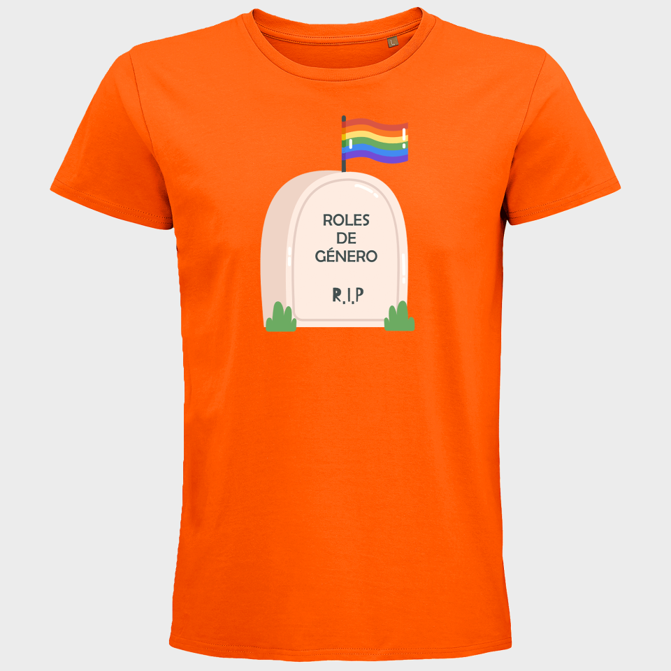 Camiseta hombre para el orgullo LGBTIQA+ diseño Roles